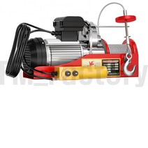 미니 소형 호이스트 전동 와이어 리프트 1톤 크레인 윈치, 100/200KG 12/6M, 1개