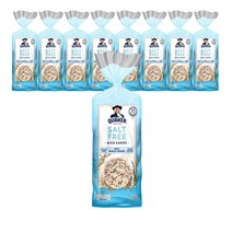 퀘이커 솔트 프리 라이스 케이크, 127g, 9개