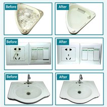 청소도구함 마대자루 녹지우개 외창청소 100x70x30mm 마술 갯솜 지우개 백색 Melne 부엌 사무실을위한 청, 03 30pcs