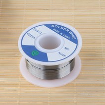 무연 주석 실버 솔더 와이어 플럭스 1.8 3% 0.8mm 스피커 DIY 재료 납땜 롤 회로 보드에 사용, 03 0.8mm 50g blue