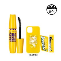 [메이블린] [기획세트][ 뉴욕] 매그넘 콜로썰 마스카라+바운스베어 팝소켓+다꾸스티커2종, 상세 설명 참조, 선택:콜로썰 (블랙)