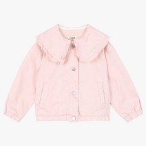 치크 [뉴코아 인천점] 50% 쎄일 넓은 프릴 카라로 더 더욱 귀엽게~~ 여아 빅카라 면자켓