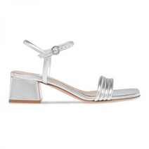 GIANVITO ROSSI 지안비토 로시 레나 45 샌들 silver