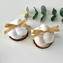 명주실 셀프백일상 첫돌 돌잔치소품 돌잡이용품 실타래, 크기(대)+나무받침대, 화이트