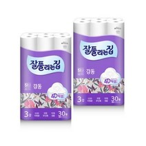 잘풀리는집 감동 롤화장지 25m, 60롤, 7개
