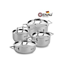 GENAU 제너 리베 스텐 냄비 16+18+24+24 4종