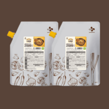 CJ 다담 고깃집 된장 찌개 양념 2kg 2개 업소용 용량, 고깃집 된장찌개양념 2kg 2개