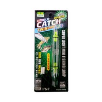 [낚시장터] F&C 더블 캐치 양방향 미니 집어등 초고휘도 수중집어등 6각 프리즘 갈치 호래기 오징어 볼락, 점멸 그린