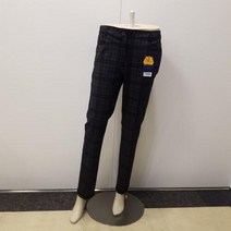 이랜드 [앙드레김골프]한독 여성 얇은기모 골프바지_울산성남점, 블랙체크/27_1