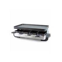 SWISSMAR Stelvio 8인용 스테인리스 스틸 라클렛 그릴과 알루미늄 탑 KF-77080 134852