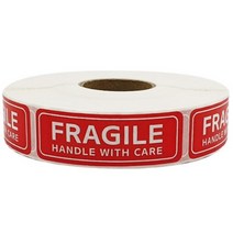 Fragile 파손위험 취급주의 스티커 1000매 S