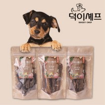 [덕이셰프] #강아지간식 60종 #국내산 #고퀄 수제간식, 1개, 소허파 30g