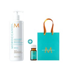 모로칸오일 모이스처 리페어 컨디셔너 500ml 미용실 손상모발용 + 사은품증정, 1개