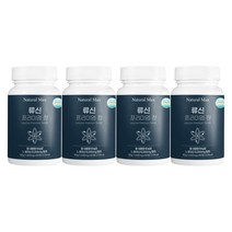 내추럴맥스 류신 단백질 타블렛 루신 뉴신 60정 4병 8개월분 단백질보충제, 60정 4병(4+2)