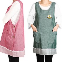 어린이집 유치원선생님 교사 원피스앞치마, 뉴3 데님래빗, 개별포장