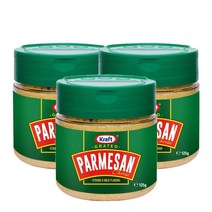 크래프트 그레이티드 파마산 치즈 치즈 125g Kraft Grated Parmesan Cheese Cheese, 3팩, 3개