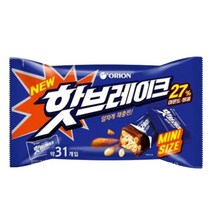 오리온 핫브레이크 미니 448g x 1봉지(박스안심포장) 미니초코바, 상세페이지 참조