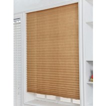 햇빛 창 용 암막 블 드 플리티드 블 드 무선 그늘 조명 필터링 음영 욕실 주방 사무실용, 90cm W 180cm L, 07 Blind Shade Coffee