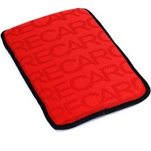 차량 자동차 틈새 콘솔 쿠션 목 방석 팔걸이 헤드 시트백커버 jdm 신부 패브릭 car armrest pad cover center console box 매트 유니버설 카, 레드-레카로