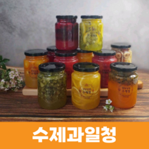 과일 수제청 딸기청 자몽청 레몬청 키위청 패션후르츠청 500g 선물세트, 패션후르츠청500g