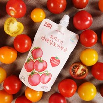 토마토마 국산 칵테일 토마토즙 110ml 15팩 (스파우트형), 15개입
