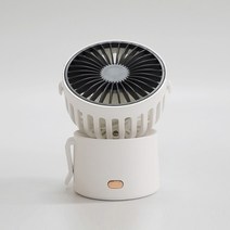 목걸이 미니선풍기 H19, 그레이