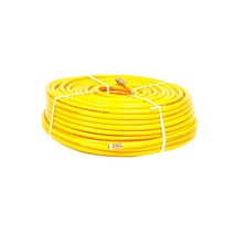 고압 분무기호스 농약호스 6.5mm X 50M 황색 흑색, 청색, 1개