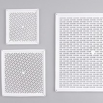 토토의선물 통풍 환풍 그릴 pvc 백색 벽면 환기 피스고정, 03)그릴/PVC/백색320x320