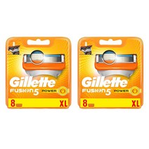GILLETTE FUSION 질레트 퓨젼 5 파워 레이저 리플레이스먼트 x2팩