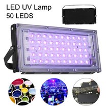 led uv 살균 램프 50w 홍수 빛 uv 살균 램프 스포트라이트 투광 조명 야외 정원 uvc 램프 살균기, 나는 플러그