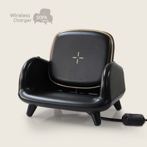 UM2 고속 소파 무선충전기 거치대 아이폰 z플립 UMWH-SOFA15W, 1개
