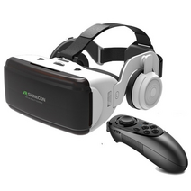 VR풀트래커 VR 안경 트래커 vr 가상 현실 3d 안경 box stereo vr, g06 및 게임 패드