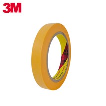 3M 244 내열 마스킹 테이프 15mm x 50M 고온 고열