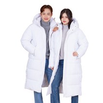 (ULD27) 남녀공용 가볍고 따뜻한 고급웰론패딩롱코트 트렌치코트_라인몰방한복/단체할인전문