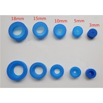 PC 케이스 복강경 투관침 씰링 캡 펑크 캡 3mm 5mm 10mm 15mm 18mm, 10개 15mm