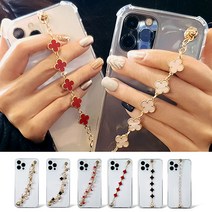 [앨리스하우스] 핸드폰스트랩 패션 여성 핑거 폰스트랩, P2 심플화이트