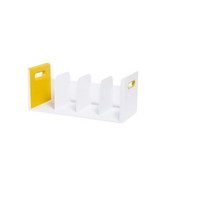 시스맥스 루맥스 책꽂이 4단, 01 YELLOW, 1개
