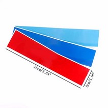 자동차 전면 그릴 트림 범퍼 커버 스트립 외부 3D M BMW 3 시리즈 F30 SPORT F34, 3.just sticker
