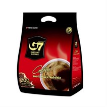 G7 퓨어 블랙 커피 수출용 2g, 21개, 200개입