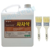 사사삭4kg 사사삭4L 1개 사사삭줄눈세정제 사사삭욕실청소세제 줄눈세척제