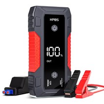 밧데리재생기 2018 새로운 12 볼트 자동차 점프 스타터 보조베터리 배터리 충전기 비상 부스터 시작 장치 L, 02 20000mAh 2000A