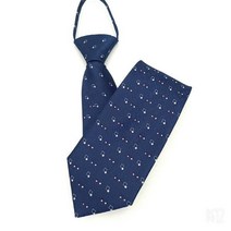 [프랑코페라로] 반짝반짝 단정하고 깔끔한 일반폭 큐빅자동 넥타이 혼주용추천 FR 35