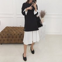 돌 잔치 복장 엄마 상견례 옷차림 원피스 겨울 결혼식 하객 룩 롱 오피스 플리츠 화이트 설날 명절 여성 옷
