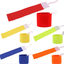 이지오케이 축구 주장 완장 1+1, 블루, 오렌지