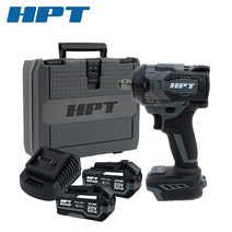 HPT 충전 미드 임팩 렌치 20V 5.0Ah 2팩세트 마끼다호환 MA20-IW155N, 2개