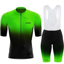 남성정장 사이클링 저지 남자 여름 안티 uv huub 사이클링 저지 세트 통기성 레이싱 스포츠 자전거 저지 자전거 사이클링 의류