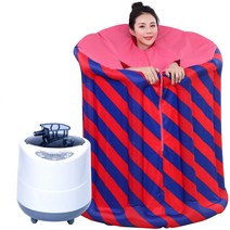 건식 반신욕기 습식 개인 1인용 스팀 훈증 가정용 사우나 찜질방 제이든스토어, 3리터