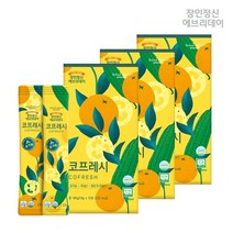 장인정신에브리데이 유기농 수세미 감귤 농축액 코프레시 3박스 총45포, 3박스 (45포)
