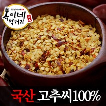 [복이네먹거리]국산 햇 고추씨 500g 1kg 태양초 양근씨, 국산태양초고추씨(보통맵기) 500g