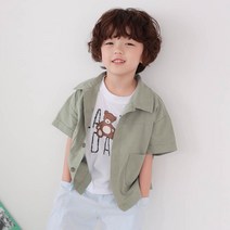 모두아동복 면 셔츠 자켓